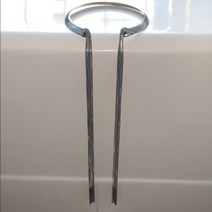 WHBM Silver Statement Necklace